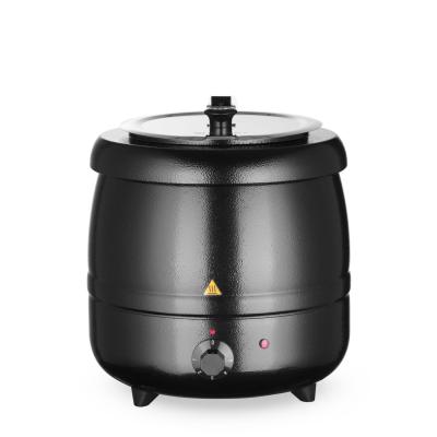 Konvice na polévku, HENDI, Kitchen Line, 8L, Černá, 230V/400W, ⌀330x(H)363mm | 860083